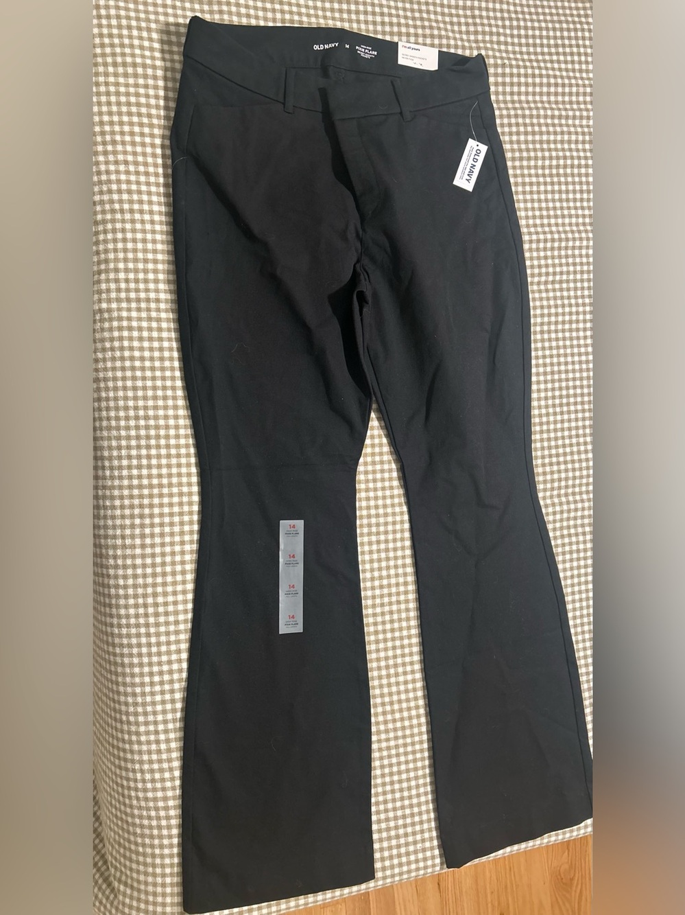 Old Navy Black Women's Bootcut Pants - Stretch Waistband